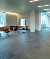Lounge gefliest